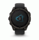 fēnix 8 – 47 mm, Solar, Sapphire Sapphire, Carbon grey DLC titanium with Black/pebble grey silicone band- 010-02906-11 - Garmin